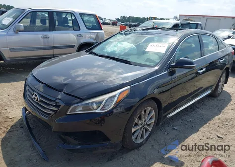 2016 Hyundai Sonata Limited z USA, uszkodzony, nr VIN 5NPE34AF9GH292185